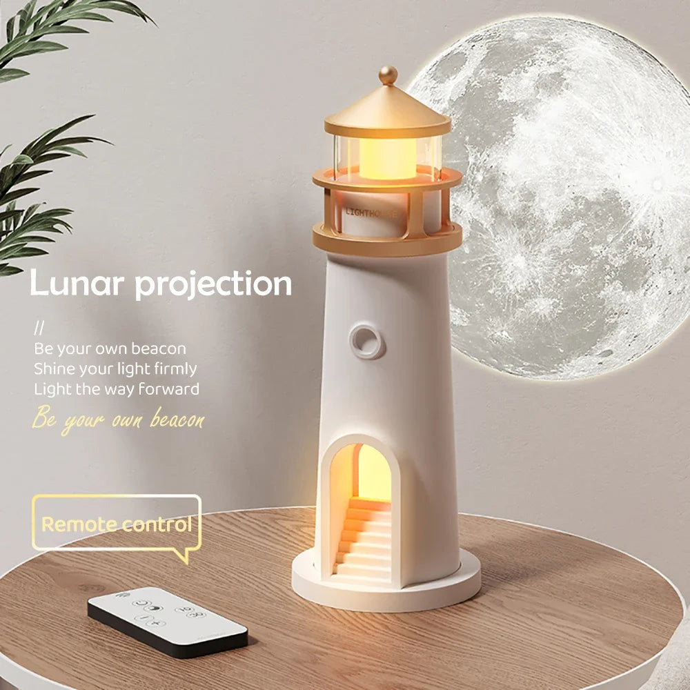MoonGlow: Projector & Soothing Sound Speaker